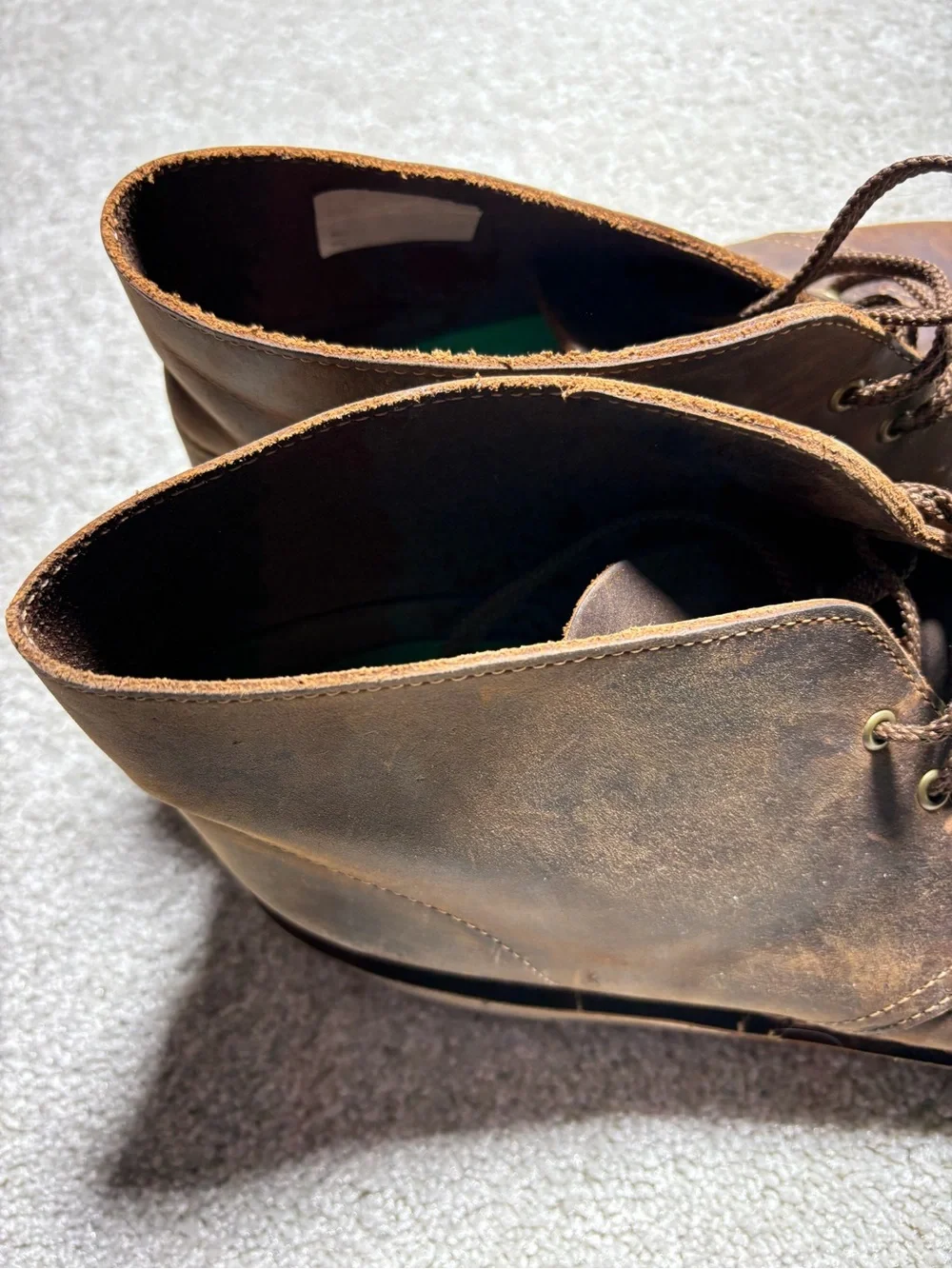 Clarks Bushacre 2 Chukka Desert Leather Boots Ankle High Men's Shoe Sz 9.5